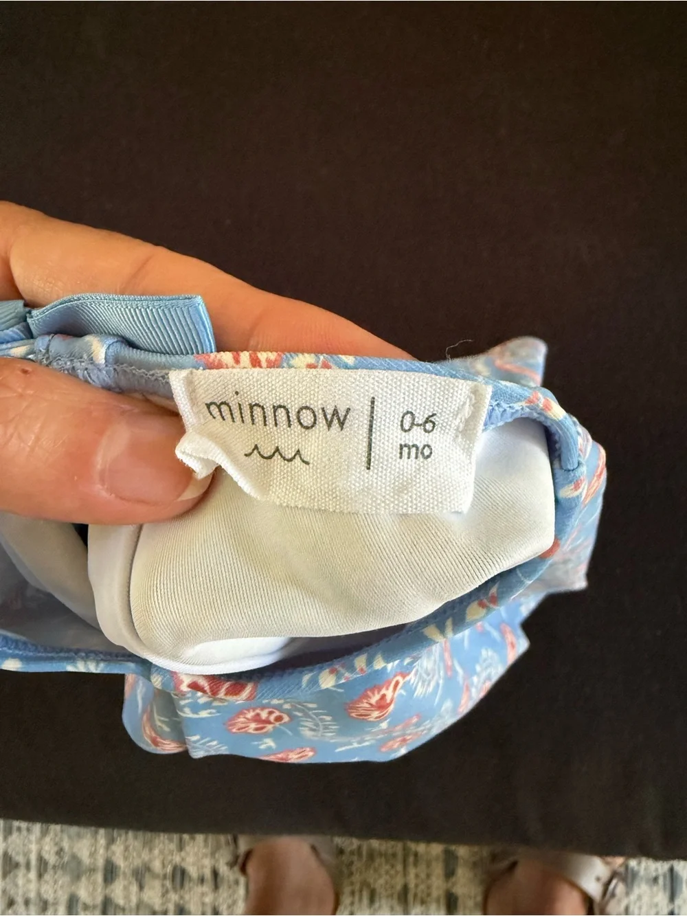 Minnow soft blue